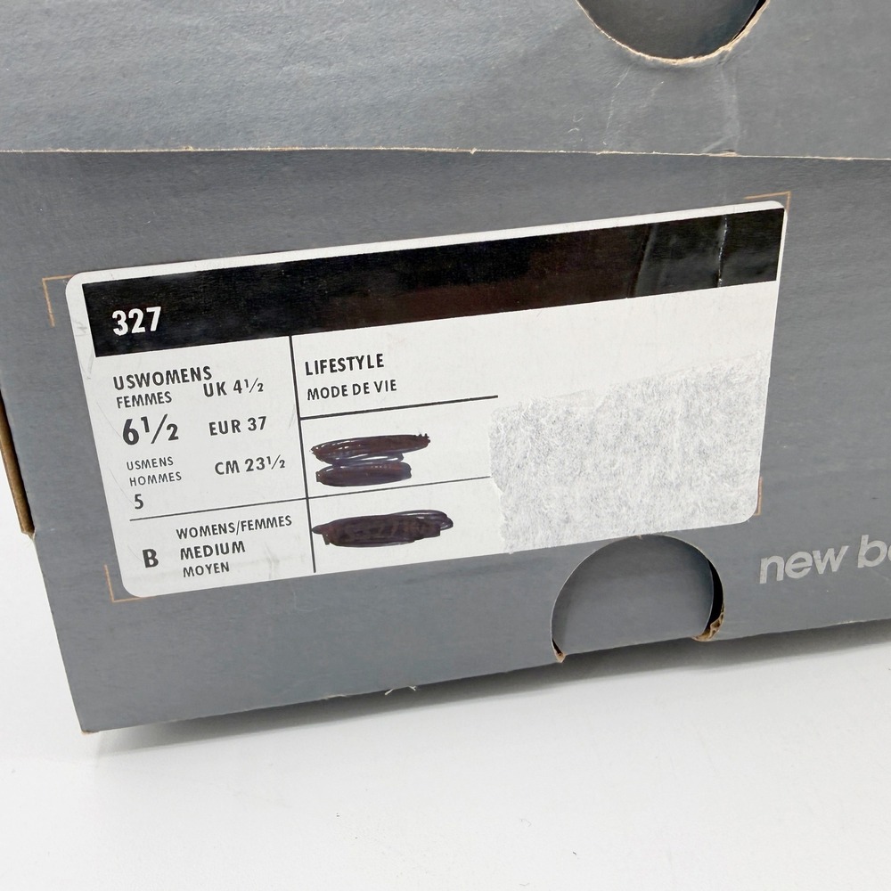 New Balance 327 Lifestyle Sneakers Size 6.5 Womens White/Mint NEW - Picture 10 of 10